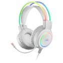 Mars Gaming MHRGBW Auriculares Chroma RGB Flow Micrófono Sonido Espacial Blanco