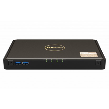 QNAP TBS-464 NAS Escritorio Ethernet Negro