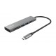 Trust Halyx USB 3.2 Gen 1 (3.1 Gen 1) Type-C 104 Mbit/s Aluminio - 24191