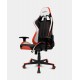 DRIFT DR175 Silla para videojuegos universal Asiento acolchado Negro, Rojo, Blanco