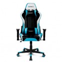 DRIFT DR175 Silla para videojuegos universal Asiento acolchado Negro, Azul, Blanco