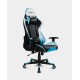 DRIFT DR175 Silla para videojuegos universal Asiento acolchado Negro, Azul, Blanco