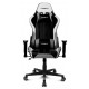 DRIFT DR175 Silla para videojuegos universal Asiento acolchado Negro, Gris, Blanco