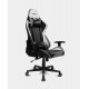 DRIFT DR175 Silla para videojuegos universal Asiento acolchado Negro, Gris, Blanco