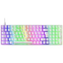 Mars Gaming MKULTRA Teclado Mecánico Blanco RGB Compacto 96% Switch Outemu SQ Marrón Español - MKULTRAWBRES