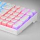 Mars Gaming MKULTRA Teclado Mecánico Blanco RGB Compacto 96% Switch Outemu SQ Marrón Español - MKULTRAWBRES