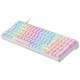 Mars Gaming MKULTRA Teclado Mecánico Blanco RGB Compacto 96% Switch Outemu SQ Marrón Español - MKULTRAWBRES