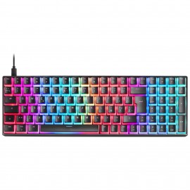 Mars Gaming MKULTRA Teclado Mecánico Negro RGB Compacto 96% Switch Outemu SQ Azul Español - MKULTRABES