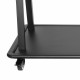 V7 TVCART3 soporte para TV 2,67 m (105'') Negro