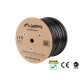 Lanberg LCU6-30CU-0305-BK cable de red Negro 305 m Cat6 U/UTP (UTP)