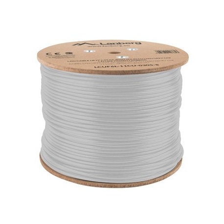 Lanberg LCUF6L-11CU-0305-S cable de red Gris 305 m Cat6a U/FTP (STP)