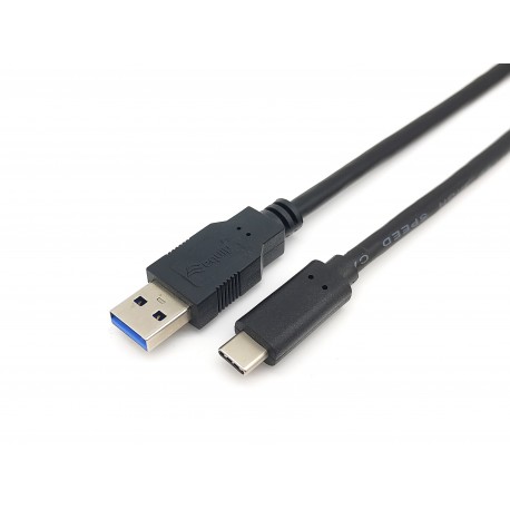 Equip 128344 cable USB 2 m USB 3.2 Gen 1 (3.1 Gen 1) USB A USB C Negro