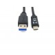 Equip 128344 cable USB 2 m USB 3.2 Gen 1 (3.1 Gen 1) USB A USB C Negro