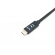 Equip 128344 cable USB 2 m USB 3.2 Gen 1 (3.1 Gen 1) USB A USB C Negro