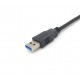 Equip 128344 cable USB 2 m USB 3.2 Gen 1 (3.1 Gen 1) USB A USB C Negro