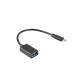 Lanberg AD-OTG-UM-01 cable USB 0,15 m USB 2.0 Micro-USB A USB A Negro - ad-otg-um-01