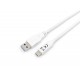 Equip 128364 cable USB 1 m USB 3.2 Gen 1 (3.1 Gen 1) USB A USB C Blanco