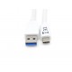 Equip 128364 cable USB 1 m USB 3.2 Gen 1 (3.1 Gen 1) USB A USB C Blanco