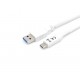 Equip 128364 cable USB 1 m USB 3.2 Gen 1 (3.1 Gen 1) USB A USB C Blanco