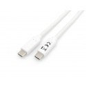 Equip 128362 cable USB 2 m USB 3.2 Gen 1 (3.1 Gen 1) USB C Blanco