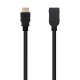 Nanocable Cable HDM 2.0 Prolongador A/M-A/H, Negro, 3 m - 10.15.1013