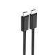 Ewent EC1036 cable USB 1,8 m USB 2.0 USB C Negro