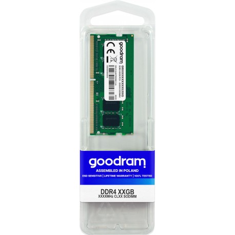 Goodram GR3200S464L22/16G módulo de memoria 16 GB 1 x 16 GB DDR4 3200 MHz