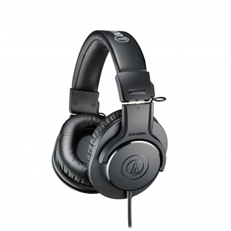 Audio-Technica ATH-M20X Negro Circumaural Diadema auricular