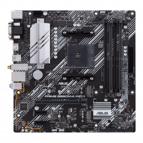 ASUS PRIME B550M-A WIFI II AMD B550 Zócalo AM4 micro ATX - 90MB19X0-M0EAY0