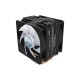 Cooler Master Hyper 212 LED Turbo ARGB Carcasa del ordenador Enfriador 12 cm Negro, Plata 1 pieza(s) - rr-212tk-18pa-r1