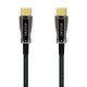 AISENS Cable HDMI V2.1 AOC Ultra Alta Velocidad / HEC 8k@60Hz 4k@120Hz 4:4:4 48Gbps, A/M-A/M, Negro, 30m - A153-0519