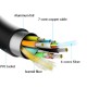 AISENS Cable HDMI V2.1 AOC Ultra Alta Velocidad / HEC 8k@60Hz 4k@120Hz 4:4:4 48Gbps, A/M-A/M, Negro, 25m - A153-0518