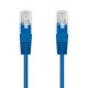 Nanocable Cable Red Latiguillo RJ45 CAT.6 UTP AWG24, Azul, 25 cm - 10.20.0400-L25-BL