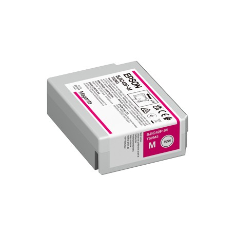 Epson SJIC42P-M cartucho de tinta 1 pieza(s) Compatible Magenta - C13T52M340