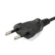 Equip 112161 cable de transmisión Negro 3 m Enchufe tipo C C7 acoplador