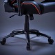 Gigabyte AGC310 Silla para videojuegos de PC Asiento acolchado Negro, Naranja