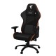 Gigabyte AGC310 Silla para videojuegos de PC Asiento acolchado Negro, Naranja