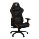 Gigabyte AGC310 Silla para videojuegos de PC Asiento acolchado Negro, Naranja