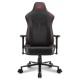 Sharkoon SGS30 Silla para videojuegos universal Asiento acolchado tapizado Negro, Rojo - 4044951034796