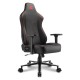 Sharkoon SGS30 Silla para videojuegos universal Asiento acolchado tapizado Negro, Rojo - 4044951034796