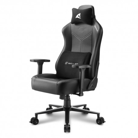 Sharkoon SGS30 Silla para videojuegos universal Asiento acolchado tapizado Negro, Blanco - 4044951034802