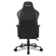 Sharkoon SGS30 Silla para videojuegos universal Asiento acolchado tapizado Beige, Negro - 4044951034789