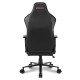 Sharkoon SGS30 Silla para videojuegos universal Asiento acolchado tapizado Negro, Rosa - 4044951034819