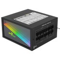 Aerocool MIRAGEGOLD 750W Fuente Alimentación PC Modular RGB 80 Plus Gold Condensadores Japoneses