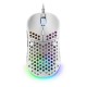 Mars Gaming MM55W Blanco Ratón Gaming RGB Chroma Ultra-ligero 55g 12800 DPI