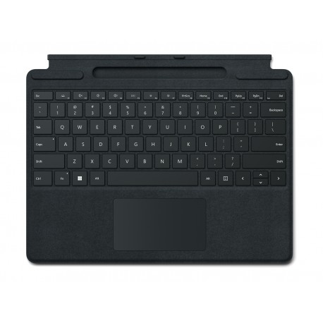 Microsoft Surface Pro Signature Keyboard Negro Microsoft Cover port QWERTY Español - 8XB-00012