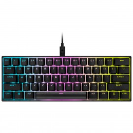 Corsair K65 RGB MINI 60% Mechanical Gaming teclado USB QWERTY Inglés, Español Negro - ch-9194010-es