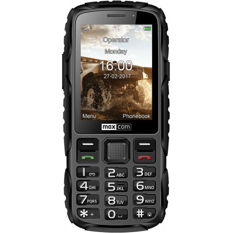 MaxCom MM920BK teléfono móvil 7,11 cm (2.8'') 140 g Negro