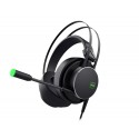 KeepOut HX801 auricular y casco Auriculares Alámbrico Diadema Juego USB tipo A Negro