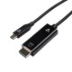 V7 V7UCHDMI-1M adaptador de cable de vídeo USB Type-C 3.2 Gen 1 HDMI Negro